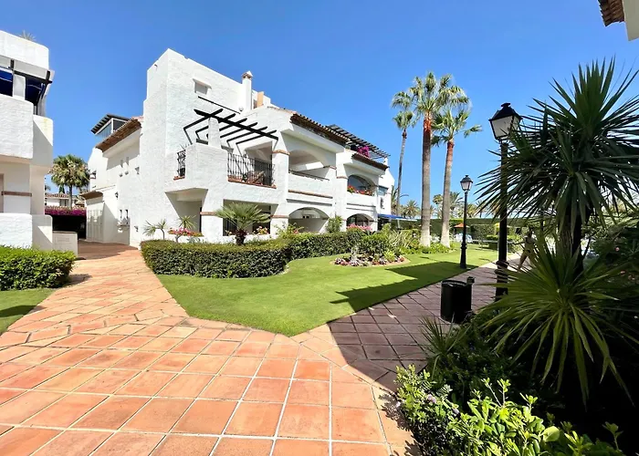 Solguest Apt A 7 Minutos De Puerto Banus 1ª Linea Playa!!!